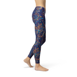 Women's Paisley Butterfly Leggings