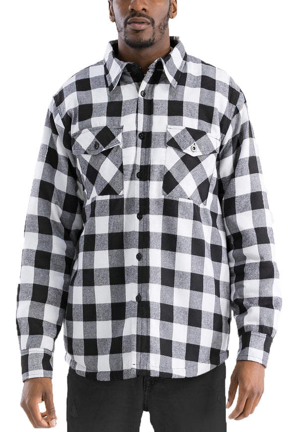 Quilted Flannel Shirt