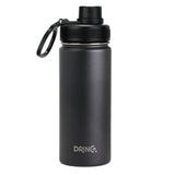 DRINCO® 18oz Stainless Steel Sport Water Bottle - Black Orchid Lavender