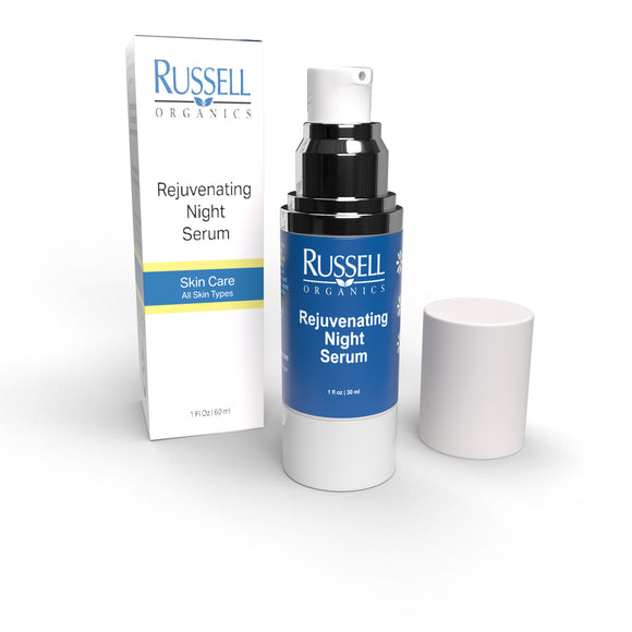 Russell Organics Rejuvenating Night Serum 1 Fl. Oz.
