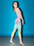 Abstract Colorful Rainbow Fitness Set