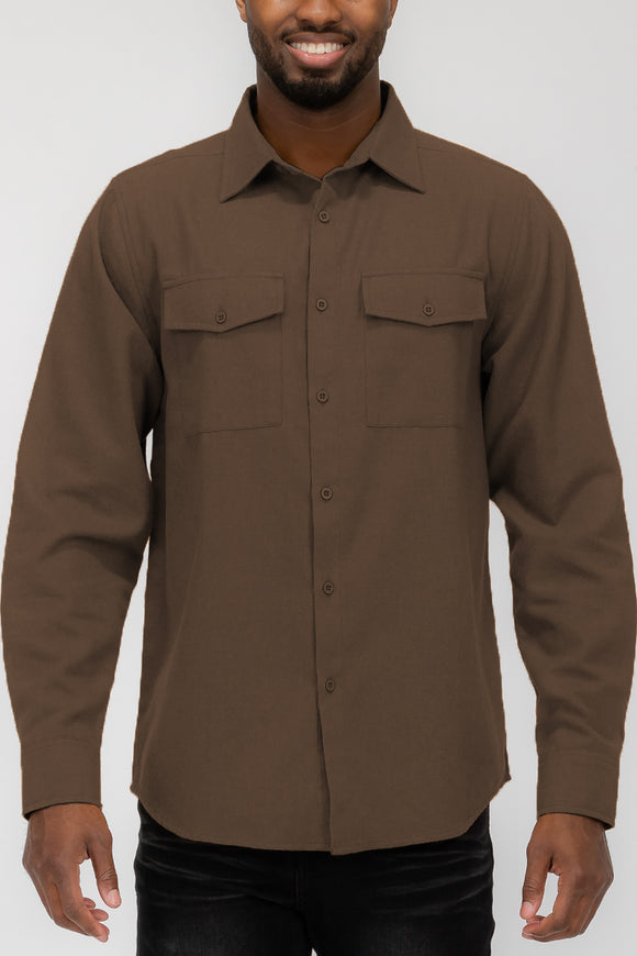 Blank Brushed Flannel