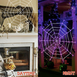Halloween Large Light Up Cobweb Display Prop