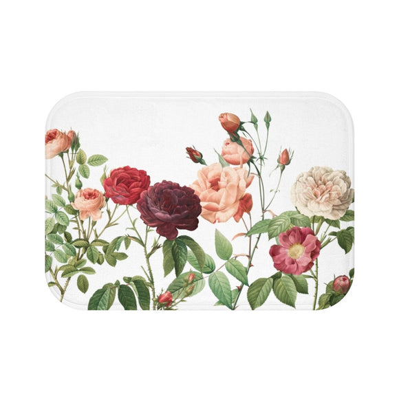 Rose Garden Bath Mat Home Accents Yellow Pandora