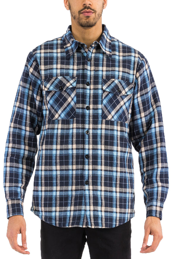 Quilted Flannel Shirt