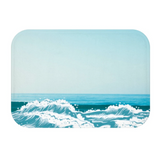 Ocean Waves Bath Mat Yellow Pandora