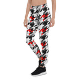 Women's Sports Houndstooth Leggings