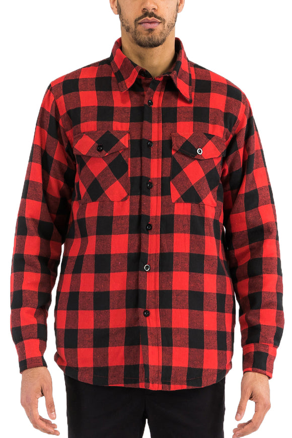 Quilted Flannel Shirt