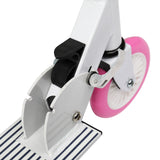 Pink Scooter for Teens 3 Adjustable Height & Easy Folding