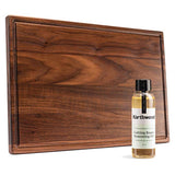 Härthwood Walnut Wood Cutting Board with Juice Groove (9"x13")