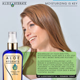 AloeHydrate Hyaluronic Acid Serum; anti-Aging Face Serum + Ceramide