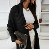 Deep V Neck Knitted Sweater Silver Sam
