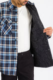 Quilted Flannel Shirt Lime Milo