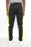 SLIM FIT TRACK PANTS Lime Milo