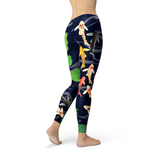 Women's Koi Fish in Pond Leggings