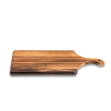 Acacia Wood Slotted Bread Board  10" x 18" Azure Lily