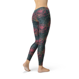 Women's Floral Lotus Leggings