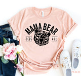 Mama Bear Sees All T-shirt