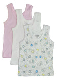 Bambini Girls Printed Tank Top Variety (3 Pack)