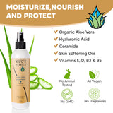 AloeHydrate AVM Body Spray; Non-Greasy Moisturizing Body Lotion