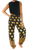 Black ELEPHANT Women's Harem Pants