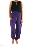 Purple Women's Harem Pants
