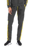 TWO STRIPE CARGO POCKET TRACK PANTS Lime Milo