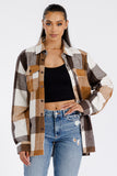 Oversize Boyfriend Soft Flannel Shacket
