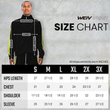 Two Stripe Zip Up Track Jacket Lime Milo