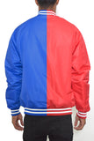 Two Tone Varsity Bomber Jacket