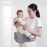 Ergonomic Hip Seat with Cushion Maroon Chronos
