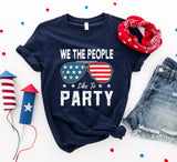 We The People Like To Party T-shirt