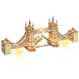 DIY 3D Wooden Puzzles - Select Big Ben or Tower Bridge