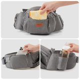 Ergonomic 3-in-1 Baby Carrier & Hip Seat