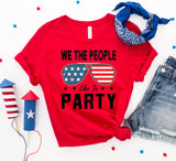 We The People Like To Party T-shirt