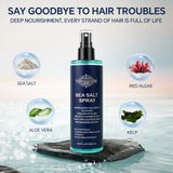 8.8 FL OZ Sea Salt Spray for Men's Hair Pink Iolaus