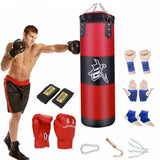 Boxing Trainer Punching Bag Set - Punching Bag Doesn't Include Filling