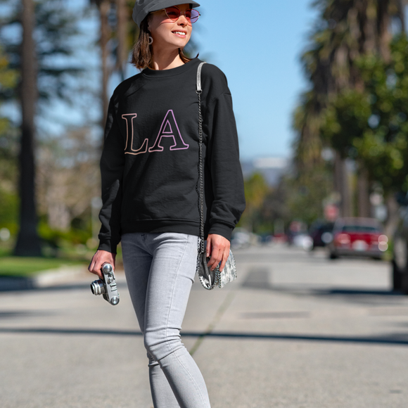 Women's LA Gradient Crewneck Sweatshirt