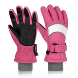 Kid Winter Ski Gloves Indigo Eurybia