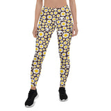 Women's Daisies and Skulls Leggings