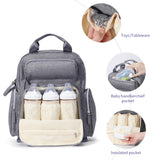 Foldable Diaper Backpack with Changing Station