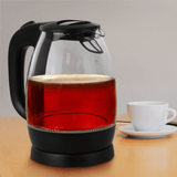 Better Chef 7-Cup Cordless Borosilicate Glass Electric Kettle with LED Sky Iapetus