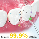 Cordless Dental Water Flosser 3 Modes 5 Tips Pink Iolaus