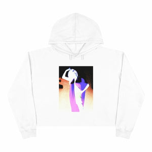 Neon Bella Crop Hoodie