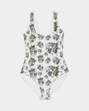 One Shady Lion Women's One-Piece Swimsuit