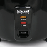 Better Chef 8-Cup - 16-Cup Cooked - Rice Cooker with Measuring Cup