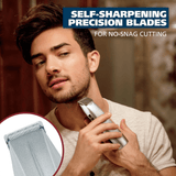 Wahl Battery Operated Beard and Nose-Hair Trimmer Mens Grooming 9-Piec