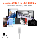 HyperGear SpeedBoost 45W USB-C PD Tri-Port GaN Fast Wall Charger