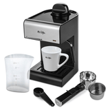 Mr. Coffee Café Steam Espresso and Cappuccino Machine with Milk Frothi