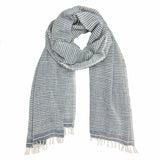 Ethiopian Stripe Wrap Scarf Ariel
